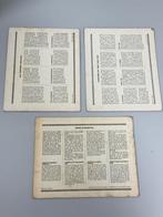 3x Vintage Kunst print art schilderij Mona Lisa Henriette, Ophalen of Verzenden, Zo goed als nieuw, Overige onderwerpen