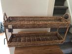 Rieten Schaal/Mand Riviera Maison, Huis en Inrichting, Woonaccessoires | Schalen en Manden, Ophalen, Schaal, Zo goed als nieuw