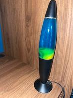 Retro Lavalamp Blauw/Groen, Ophalen, Zo goed als nieuw, Glas, Minder dan 100 cm
