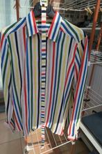 Blouse + riem zijde gestreept van Laack mt 42-44, Overige kleuren, Van Laack, Maat 42/44 (L), Ophalen of Verzenden