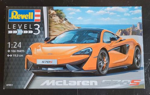 Revell McLaren 570S 1:24, Hobby en Vrije tijd, Modelbouw | Auto's en Voertuigen, Zo goed als nieuw, Auto, Groter dan 1:32, Revell