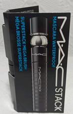 MAC Stack Mascara Waterproof, Ogen, Verzenden, Zwart, Nieuw