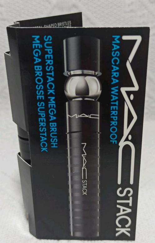 MAC Stack Mascara Waterproof, Sieraden, Tassen en Uiterlijk, Uiterlijk | Cosmetica en Make-up, Nieuw, Make-up, Ogen, Zwart, Verzenden