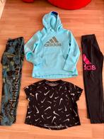 Adidas set broek /legging sportvest nike crop 134/140/146, Adidas nike puma, Meisje, Sport- of Zwemkleding, Ophalen of Verzenden