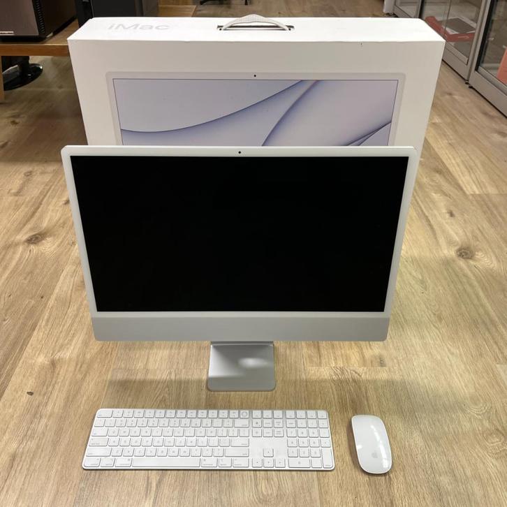 Apple iMac (2021) M1 | 8GB | 256GB | Nette staat, Computers en Software, Apple Desktops, Zo goed als nieuw