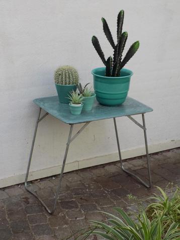 Kampeertafel vintage Kettler inklapbaar aluminium beschikbaar voor biedingen