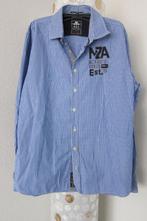 Nza overhemd new zealand auckland blauw l, New Zealand Auckland, Blauw, Zo goed als nieuw, Merkfreak