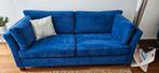 PERIDA 2 1/2 - zits bank, model Country in Royal Blue,, Ophalen, Driepersoons, 75 tot 100 cm, Zo goed als nieuw