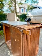 Houten, mooie Buitenkeuken met BBQ & Opbergruimte, Ophalen, Gebruikt, Gas, Vrijstaand