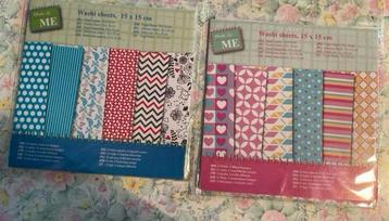 Washi sheets beschikbaar voor biedingen