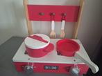 Speelkeukentje met extra accessoires, Ophalen of Verzenden, Gebruikt, Hout, Speelkeuken