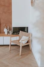 Stoel van de kwantum, Huis en Inrichting, Ophalen, Bruin, Riet of Rotan, Zo goed als nieuw