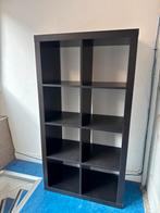 IKEA Kallax  Vakkenkast - Zwart/Bruin, Ophalen, Gebruikt, 50 tot 100 cm, 150 tot 200 cm