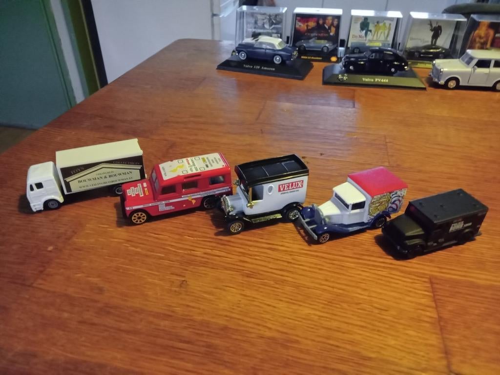 Modelauto's: Truck, Hummer - 5 stuks, Overige merken, 1:32 tot 1:50, Ophalen of Verzenden, Zo goed als nieuw