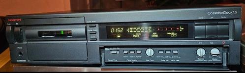 Nakamichi Topdeck 1.5 discrete 3 head, geserviced, garantie!, Audio, Tv en Foto, Cassettedecks, Enkel, Overige merken, Tiptoetsen