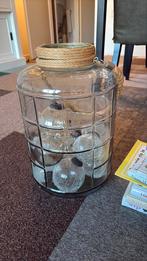 Grote glazen vaas exclusief glazen ballen, Ophalen, Zo goed als nieuw