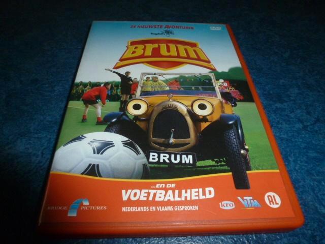 leuke dvd van BRUM en de voetbalheld, Cd's en Dvd's, Dvd's | Tekenfilms en Animatie, Zo goed als nieuw, Overige soorten, Tekenfilm