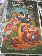 Disney vhs videoband Sneeuwwitje en de 7dwergen, Ophalen of Verzenden, Sneeuwwitje of Doornroosje, Zo goed als nieuw