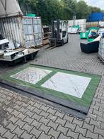 Stevige schermdoeken / afdekzeilen met venster, Ophalen