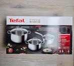 Pannenset Tefal Infinite Nieuw!!, Huis en Inrichting, Keuken | Potten en Pannen, Ophalen of Verzenden, Nieuw, Rvs, Pannenset