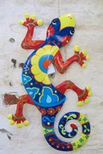 GEKKO - WAND DECORATIE - METAAL, Ophalen of Verzenden, Nieuw