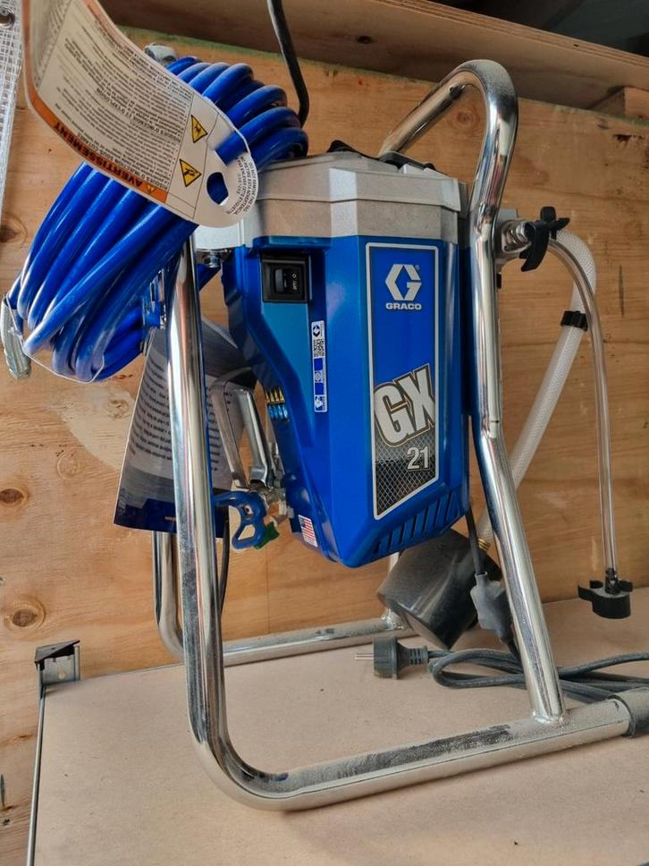 Graco GX-21 Verfspuit - Nieuw!, Doe-het-zelf en Verbouw, Schildersmaterialen, Nieuw, Verfspuit of Verfpomp, Ophalen of Verzenden