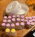 MEDELA  17x en STERIFEED  8x + STERILISATOR voor magnetron, Ophalen of Verzenden, Zo goed als nieuw