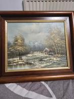 Schilderij met certificaat, Antiek en Kunst, Kunst | Schilderijen | Klassiek, Ophalen