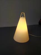 Vintage teepee glas lamp 1970-France, Ophalen, Gebruikt, Glas, Minder dan 50 cm