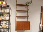 Vintage wandsysteem | Deens | Teak | Messing, Ophalen, Gebruikt, ., .