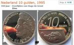 Nederland Beatrix ƒ 10.00 1995 Hugo de Groot / Zilver, Postzegels en Munten, Munten | Nederland, Zilver, Ophalen of Verzenden