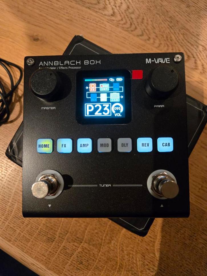 Annblack Box Gitaar Amp Modeler/Effect Processor, Muziek en Instrumenten, Effecten, Zo goed als nieuw, Ophalen of Verzenden