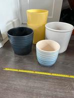 5 Bloempotten - IKEA en meer, Ophalen, Gebruikt, Rond, Binnen