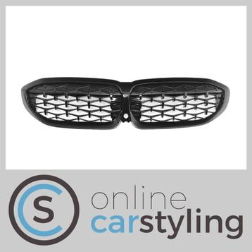 Grill Nieren BMW 3-Serie G20 / G21 Diamant Style Glossy Blac beschikbaar voor biedingen