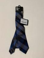 WE stropdas blauw met patroon, Ophalen of Verzenden, Zo goed als nieuw, Blauw, Met patroon