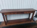 Side tabel, Huis en Inrichting, Tafels | Sidetables, Ophalen, Gebruikt, 150 tot 200 cm, 25 tot 50 cm