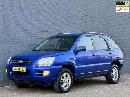 Kia Sportage 2.7 V6 X-pression 4WD/AUT/LEDER/PSENSOR/STOELVE, Auto's, Kia, Bedrijf, Te koop, Sportage, 4x4, ABS, Airbags, Airconditioning