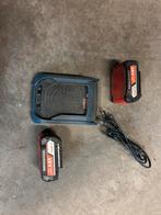 2xbosch accu+lader, Ophalen of Verzenden, Gebruikt