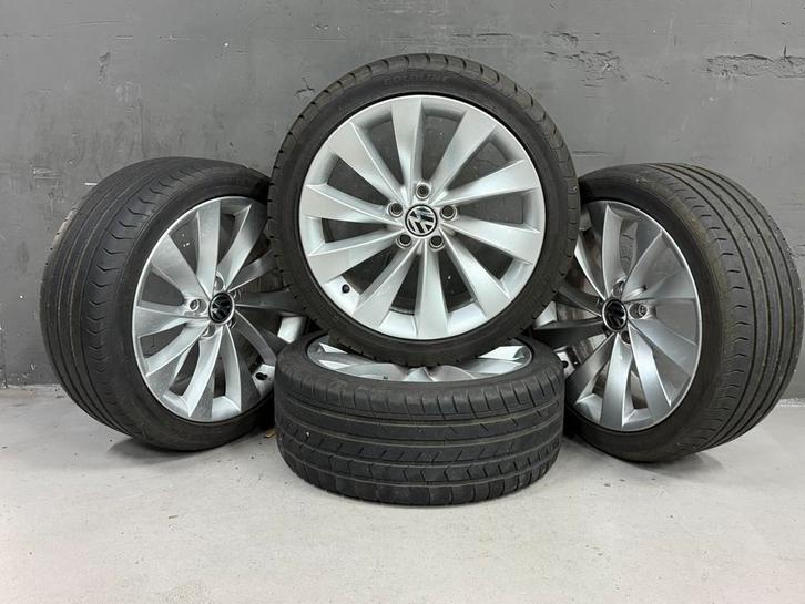 Volkswagen Passat CC Golf 7/8 Seat Leon Audi A3  5x 112, Auto-onderdelen, Banden en Velgen, Banden en Velgen, All Season, 18 inch