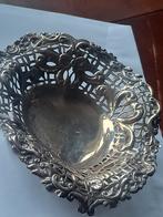 Zilveren Opengewerkte Schaal, Londen 1891, Antiek en Kunst, Ophalen of Verzenden