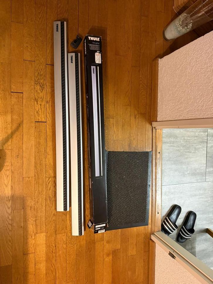 thule wingbar voor audi A4, Auto diversen, Dakdragers, Zo goed als nieuw, Ophalen of Verzenden