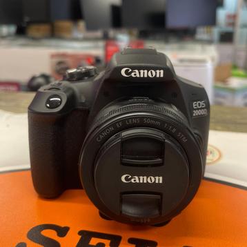 Canon EOS 2000D - 18-55 Lens & 50MM Lens - 2 Accu's + Ac beschikbaar voor biedingen