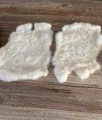 Echte Konijnenvacht wit. 2 stuks. €10.- per stuk, Huis en Inrichting, Ophalen, Zo goed als nieuw