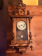 Antieke Weense Regulateur Wandklok met Paard, ca. 1890, Ophalen