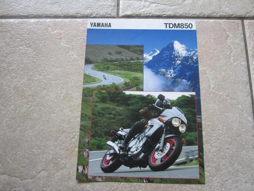 Yamaha TDM850 3VD brochure folder 1994, Motoren, Handleidingen en Instructieboekjes, Yamaha, Ophalen of Verzenden
