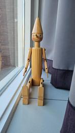 Twee maal Pinokkio in houten uitvoering 55 cm hoog., Ophalen, Nieuw