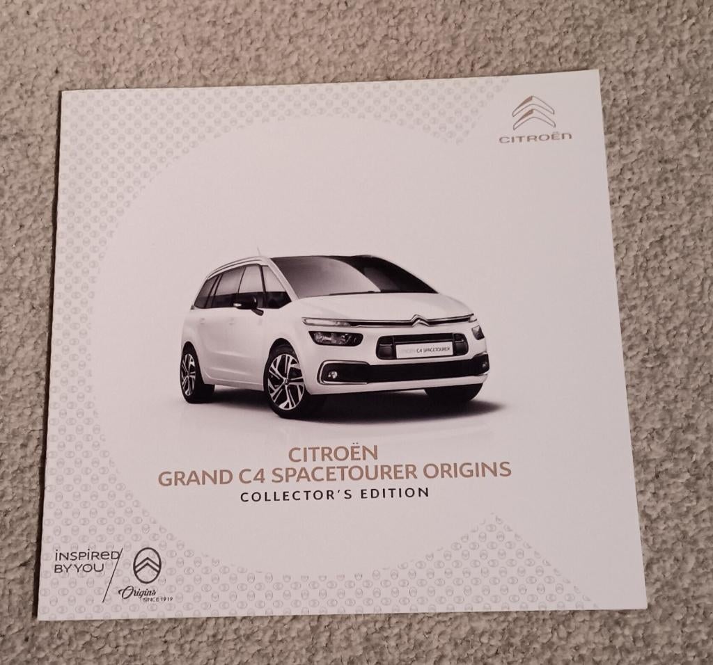 Citroën C4 Grand SpaceTourer Origins ... Brochure, Verzenden, Nieuw, Citroën