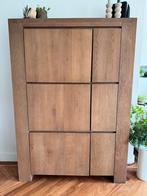 Houten Kast - 185x130x40 cm, Huis en Inrichting, Kasten | Buffetkasten, Ophalen, Met deur(en), 100 tot 150 cm, 150 tot 200 cm