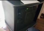 Tv kast zwart kleur B60- H65- D50, Ophalen, Teakhout, 50 tot 100 cm, Zo goed als nieuw
