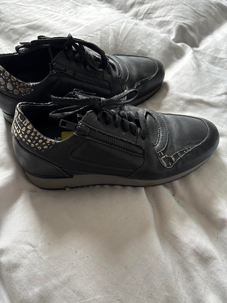 Red Rag Zwarte Sneakers Maat 41, Ophalen of Verzenden, Zo goed als nieuw, Zwart, Sneakers of Gympen